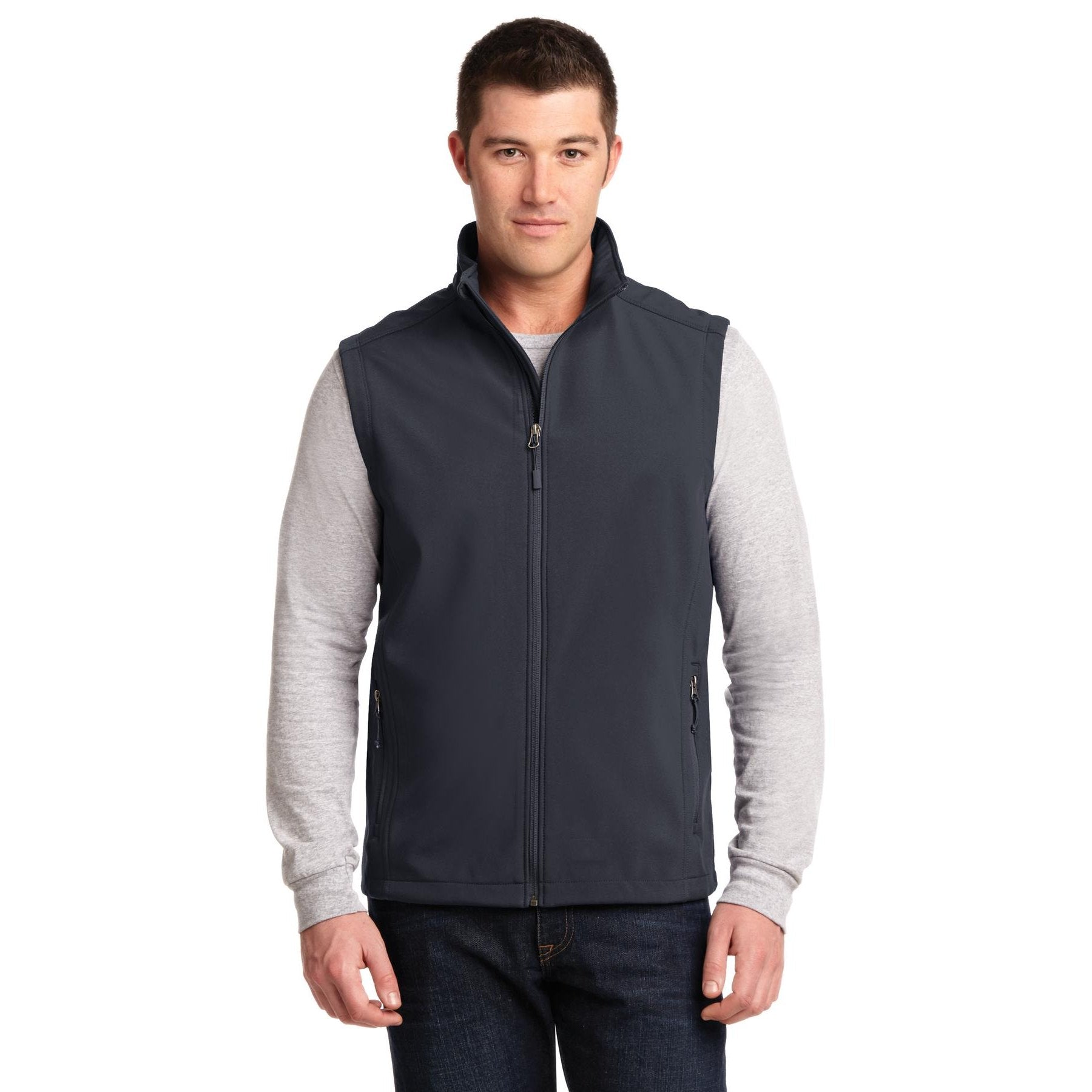 Port Authority-Port Authority® Core Soft Shell Vest. J325-MedTech-1